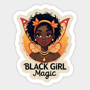 Black Girl Magic Sticker